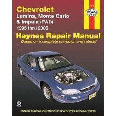 Repair Manual by HAYNES PUBLICATIONS - 24048 pa1