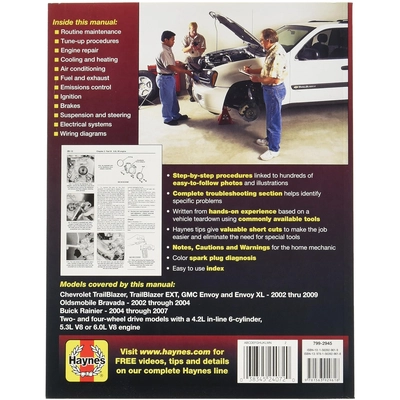 HAYNES PUBLICATIONS - 24072 - Repair Manual pa2