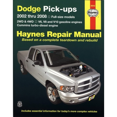HAYNES PUBLICATIONS - 30042 - Repair Manual pa3