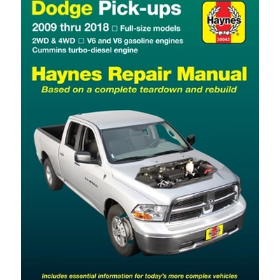 HAYNES PUBLICATIONS - 30043 - Repair Manual pa1