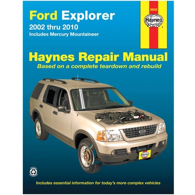 HAYNES PUBLICATIONS - 36025 - Repair Manual pa3