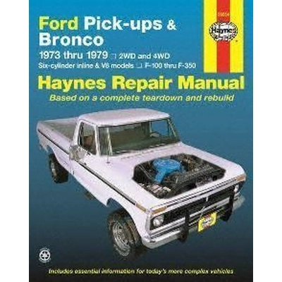 Repair Manual by HAYNES PUBLICATIONS - 36054 pa2