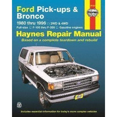 Repair Manual by HAYNES PUBLICATIONS - 36058 pa1