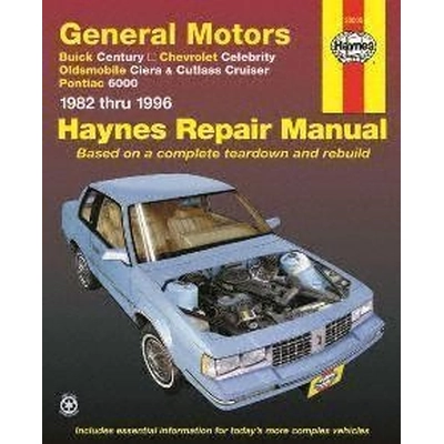 Manuel de réparation par HAYNES PUBLICATIONS - 38005 pa1