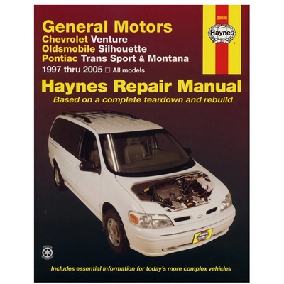 HAYNES PUBLICATIONS - 38036 - Repair Manual pa3