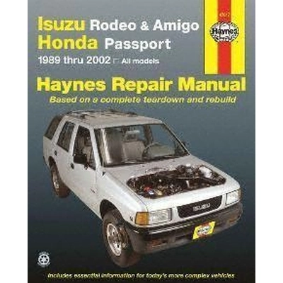 Manuel de réparation par HAYNES PUBLICATIONS - 47017 pa1