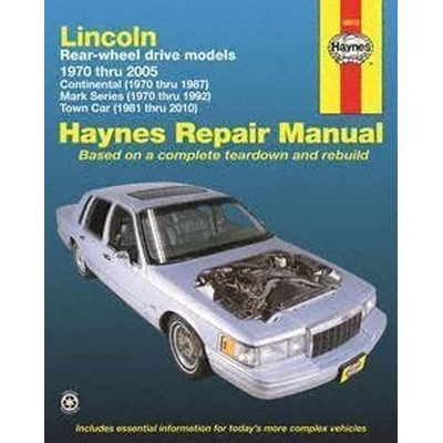 Repair Manual by HAYNES PUBLICATIONS - 59010 pa2