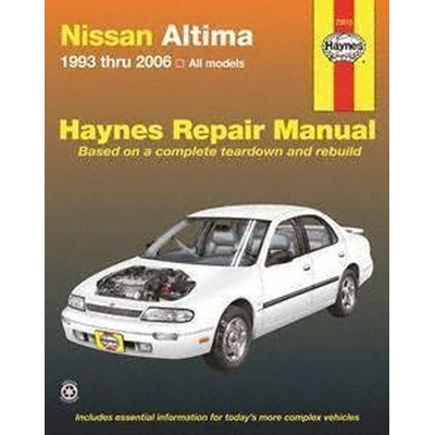 Repair Manual by HAYNES PUBLICATIONS - 72015 pa1