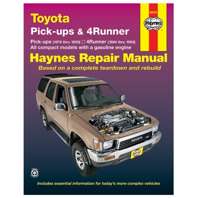 HAYNES PUBLICATIONS - 92075 - Repair Manual pa3