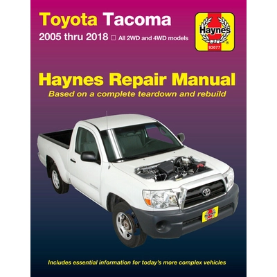 HAYNES PUBLICATIONS - 92077 - Repair Manual pa2