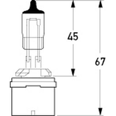 Replacement Bulb by HELLA - 893 pa3