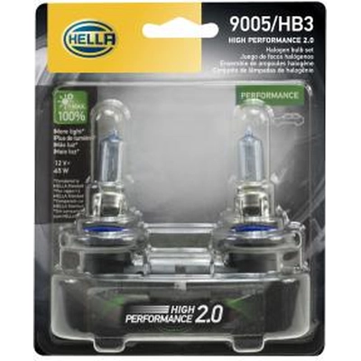 Replacement Bulb by HELLA - 9005-2.0TB pa2