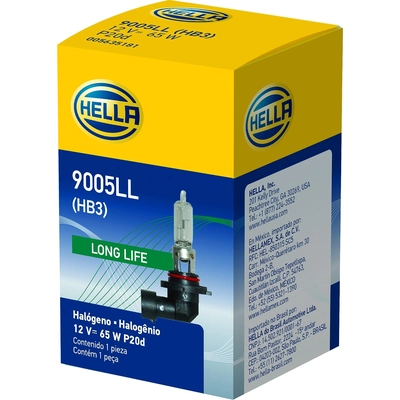 Replacement Bulb by HELLA - 9005LL pa5