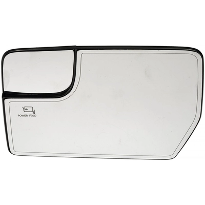 DORMAN - 57089 - Plastic Backed Mirror Glass pa1