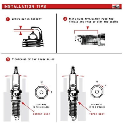  Bougie d'Allumage en cuivre by CHAMPION SPARK PLUG - 814-1 pa1