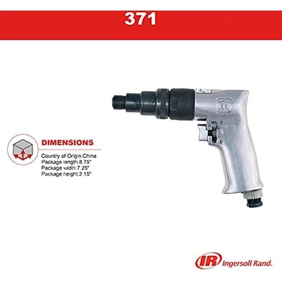 Reversible Screwdriver by INGERSOLL RAND - 371 pa3