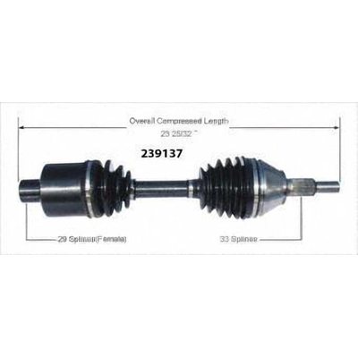 WORLDPARTS - 239137 - Right New CV Complete Assembly pa1