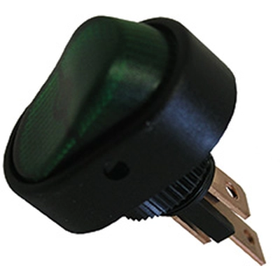 PICO OF CANADA - 9411-3-11 - 16A 12V On-Off Oval Rocker Switch - Green pa1