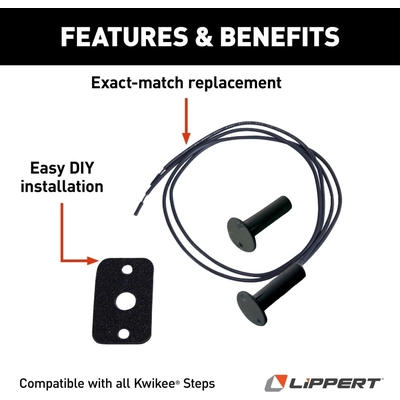 Round Magnetic Door Switch by LIPPERT COMPONENTS - 375385 pa2