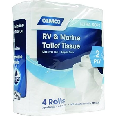 RV & Marine Toilet Tissue (Pack of 4) by CAMCO - 40274 pa8