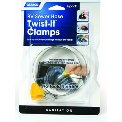 RV Sewer Hose Clamps by CAMCO - 39553 pa5