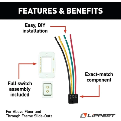 RV Slideout Switch Assembly by LIPPERT COMPONENTS - 117461 pa13