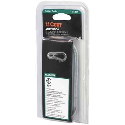 S-Hook With Safety Latch by CURT MANUFACTURING - 81261 pa4