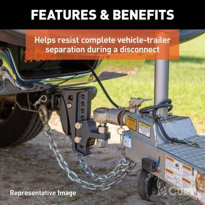 Safety Chain Assembly by CURT MANUFACTURING - 80314 pa7