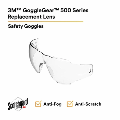 3M - GG501SGAF - Clear Scotchgard Anti-fog Replacement Lens pa5