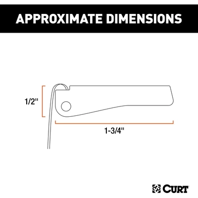 Safety Latch Repair Kit by CURT MANUFACTURING - 81999 pa2