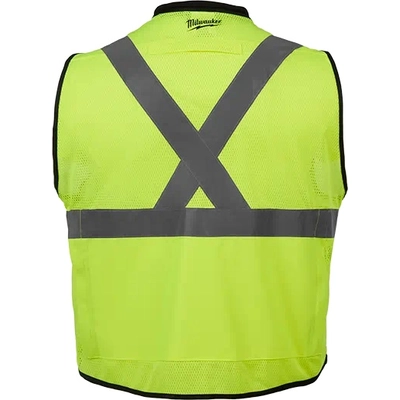 MILWAUKEE - 48-73-5081 - Class 2 High Visibility Yellow Performance Safety Vest pa2