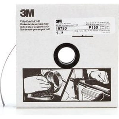 3M - 19780 - 314D 20 yd x 1" P150 Grit Utility Shop Roll pa3
