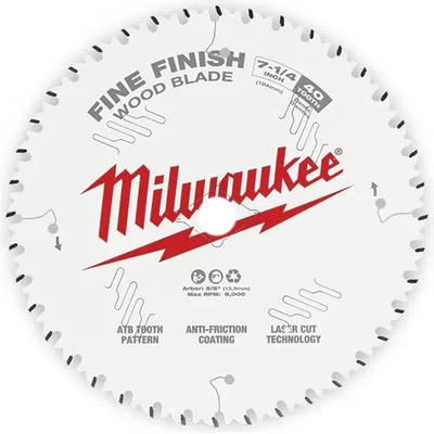 MILWAUKEE - 48-40-0726 - Fine Finish Circular Lame de scie pa1