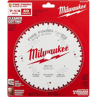 MILWAUKEE - 48-40-0726 - Fine Finish Circular Lame de scie pa2