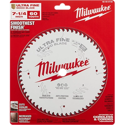 MILWAUKEE - 48-40-0730 - Ultra Fine Finish Circular Saw Blade pa2