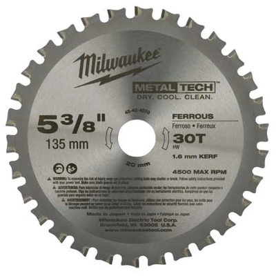 MILWAUKEE - 48-40-4070 -  Cutting Circular Saw Blade pa1