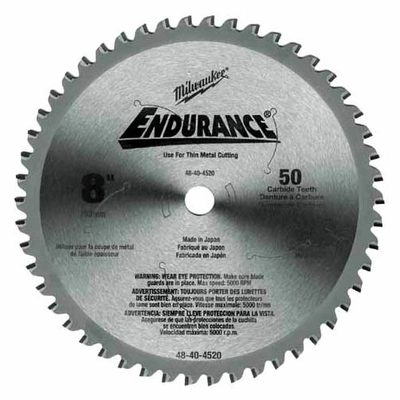 MILWAUKEE - 48-40-4520 - Thin Metal & Stainless Cutting Circular Saw Blade pa1