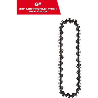MILWAUKEE - 49-16-2732 - 6" Saw Chain pa2