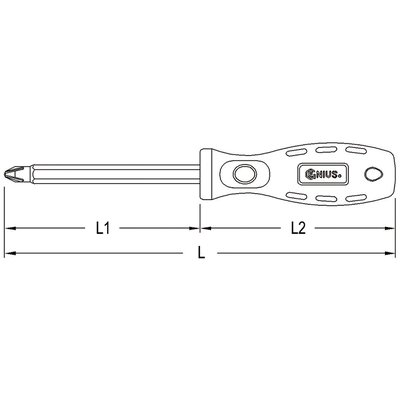 GENIUS - 504+1421 - Philips Screwdriver 200mmL(Pack of 60) pa2