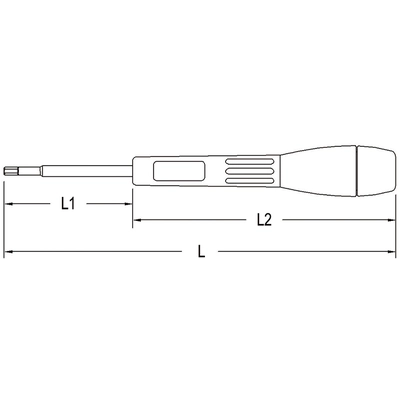 GENIUS - 523215 - 1.5mm Hex Micro-Tech Screwdriver 122mmL
(Pack of 40) pa2