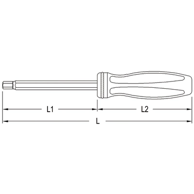 GENIUS - 592+2625 - Hex Screwdriver (Pack of 40) pa2