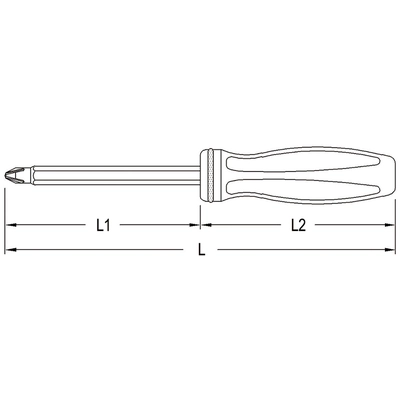 GENIUS - 593+1902 - #2 Philips Screwdriver (Pack of 50) pa2