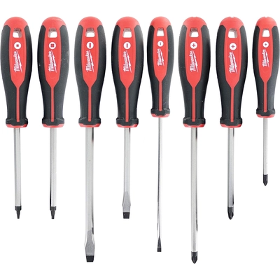 MILWAUKEE - 48-22-2718 - 8pc Screwdriver Kit w/ Square pa5