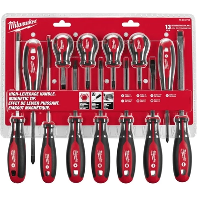 MILWAUKEE - 48-22-2713 - 13Pc Tri-Lobe Screwdriver Set pa3