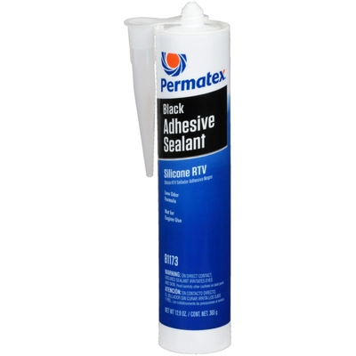 PERMATEX - 81173 - Black Silicone Adhesive Sealant pa2