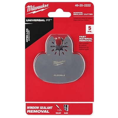 MILWAUKEE - 49-25-2222 - OPEN-LOK MUSHROOM SEALANT SCRAPER BLADE 5PK pa2