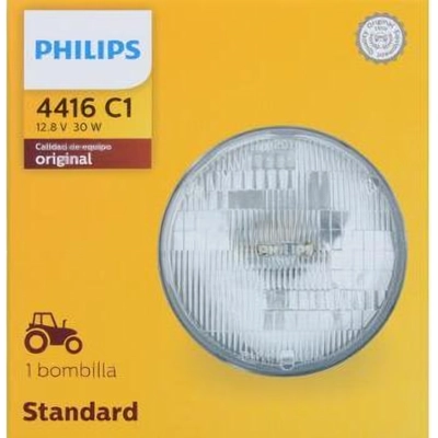 Sealed Beam by PHILIPS - 4416C1 pa8