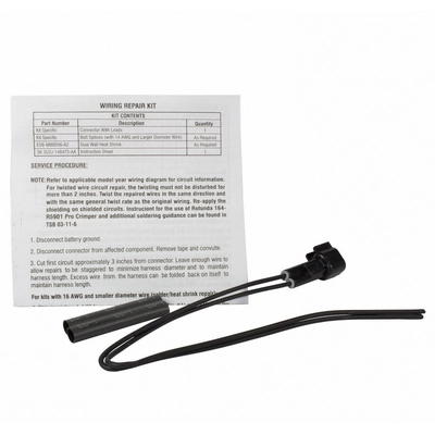 MOTORCRAFT - WPT1193 - Hood Ajar Indicator Switch Connector pa3