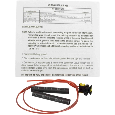 MOTORCRAFT - WPT1679 - Wire Assembly pa1