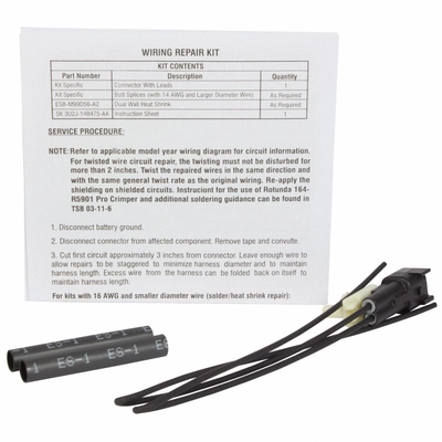 Seat Belt Connector by MOTORCRAFT - WPT1186 pa3
